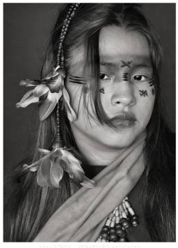 Sebastião Salgado. Amazônia. Poster ‘Ashaninka Girl’
